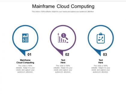 Mainframe cloud computing ppt powerpoint presentation outline graphics tutorials cpb