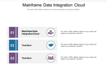 Mainframe data integration cloud ppt powerpoint presentation ideas picture cpb