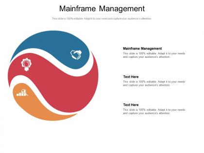 Mainframe management ppt powerpoint presentation infographics visuals cpb