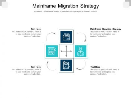 Mainframe migration strategy ppt powerpoint presentation slides aids cpb