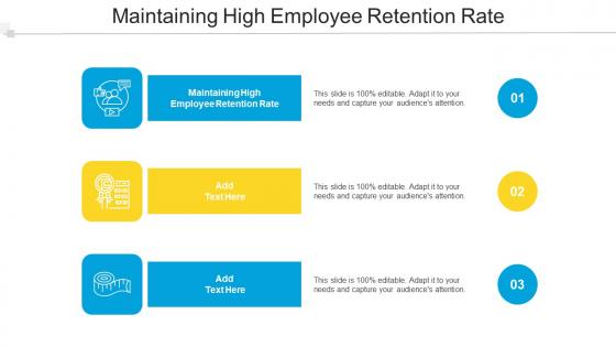 Maintaining High Employee Retention Rate In Powerpoint And Google Slides Cpb