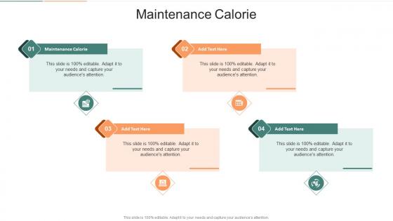 Maintenance Calorie In Powerpoint And Google Slides Cpb
