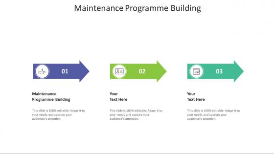 Maintenance programme building ppt powerpoint presentation styles maker cpb