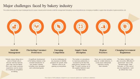 Major Challenges Faced By Bakery Industry Bakery Supply Store Business Plan BP SS
