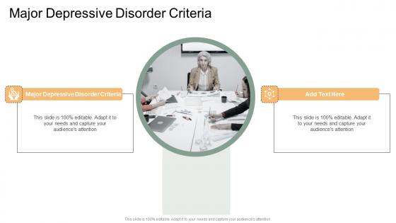 Major Depressive Disorder Criteria In Powerpoint And Google Slides Cpb