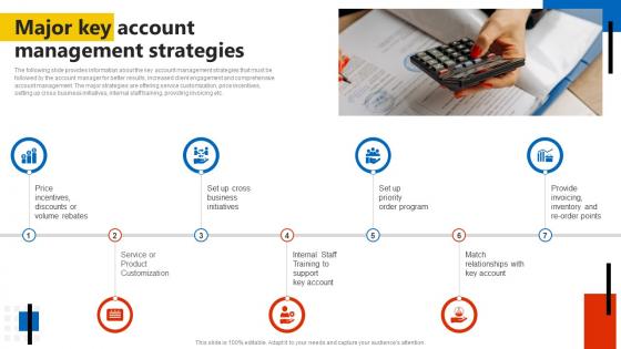Major Key Account Management Strategies Key Account Management Assessment