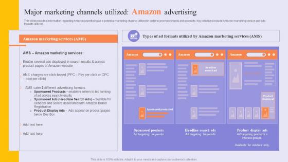 Major Marketing Channels Success Story Of Amazon To Emerge As Pioneer Strategy SS V