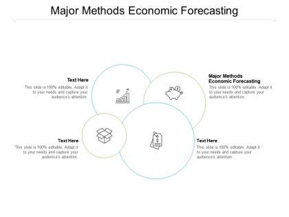 Major methods economic forecasting ppt powerpoint presentation layout cpb
