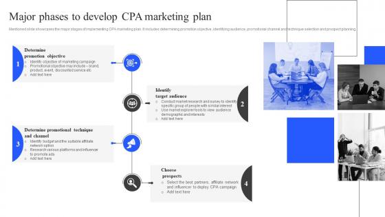 Major Phases To Develop CPA Marketing Plan Best Practices To Deploy CPA Marketing