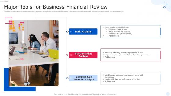 Major Tools For Business Financial Review