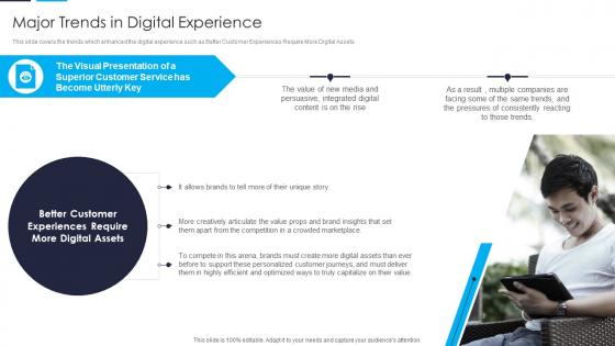 Major Trends In Digital Experience Digital Asset Management Ppt File Good