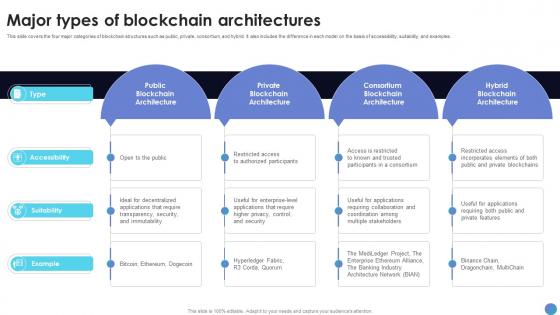 Major Types Of Blockchain Architectures What Is Blockchain Technology BCT SS V