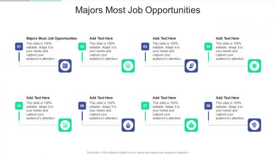 Majors Most Job Opportunities In Powerpoint And Google Slides Cpb