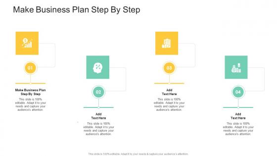 Make Business Plan Step By Step In Powerpoint And Google Slides Cpb