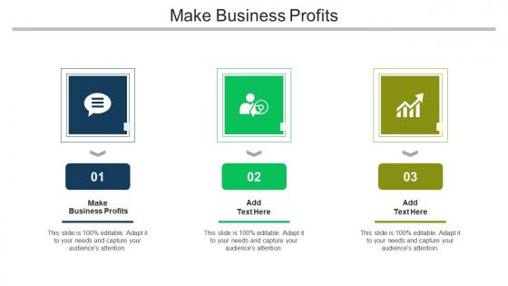 Make Business Profits Ppt Powerpoint Presentation Styles Example Cpb