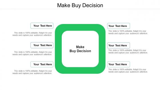 Make buy decision ppt powerpoint presentation slides graphics cpb