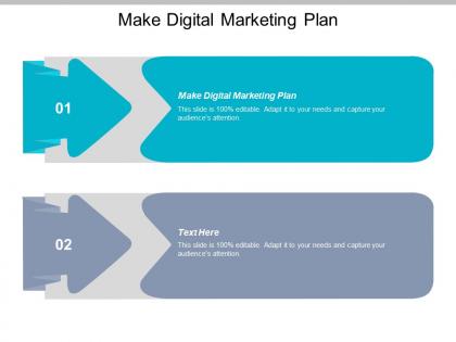 Make digital marketing plan ppt powerpoint presentation icon designs download cpb