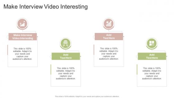 Make Interview Video Interesting In Powerpoint And Google Slides Cpb