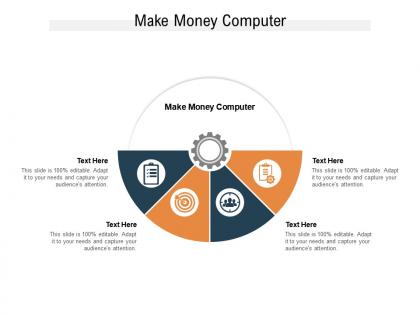 Make money computer ppt powerpoint presentation model slides cpb
