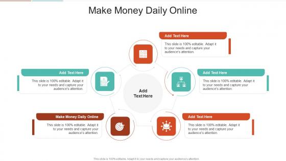 Make Money Daily Online In Powerpoint And Google Slides Cpb