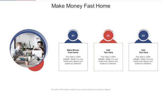 Make Money Fast Home In Powerpoint And Google Slides Cpb