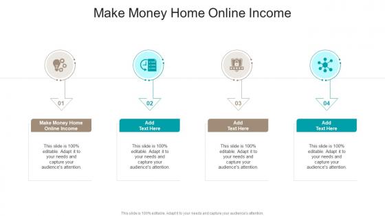 Make Money Home Online Income In Powerpoint And Google Slides Cpb