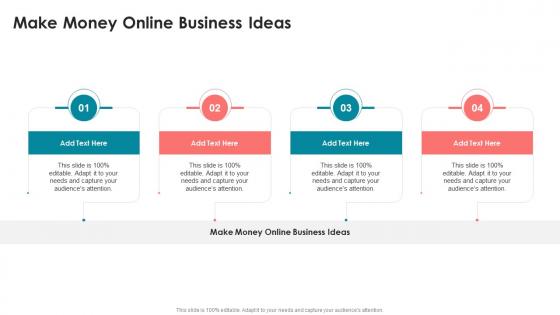 Make Money Online Business Ideas In Powerpoint And Google Slides Cpb