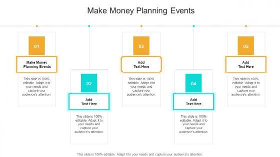 Make Money Planning Events In Powerpoint And Google Slides Cpb