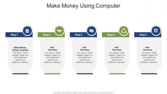 Make Money Using Computer In Powerpoint And Google Slides Cpb