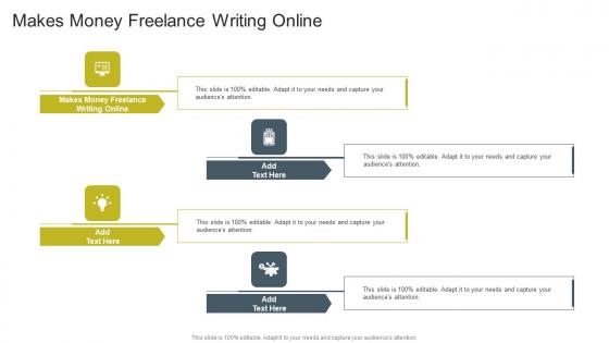 Makes Money Freelance Writing Online In Powerpoint And Google Slides Cpb