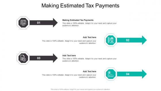 Making Estimated Tax Payments In Powerpoint And Google Slides Cpb