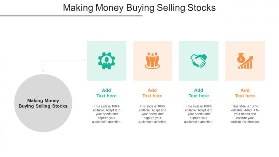 Making Money Buying Selling Stocks In Powerpoint And Google Slides Cpb