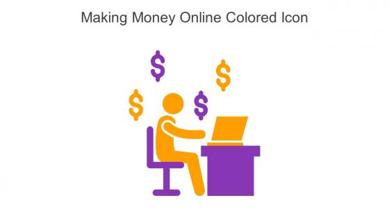 Making Money Online Colored Icon In Powerpoint Pptx Png And Editable Eps Format