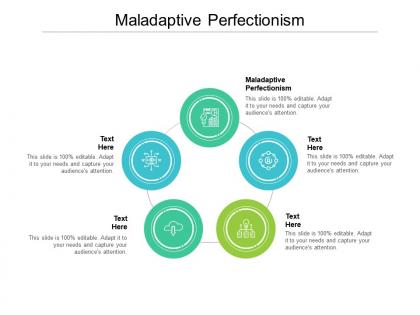 Maladaptive perfectionism ppt powerpoint presentation portfolio graphics cpb