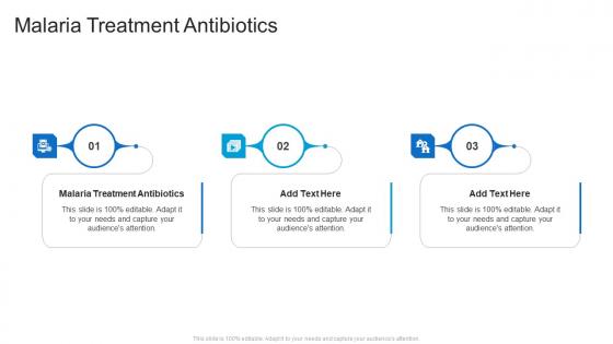 Malaria Treatment Antibiotics In Powerpoint And Google Slides Cpb