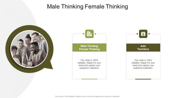 Male Thinking Female Thinking In Powerpoint And Google Slides Cpb