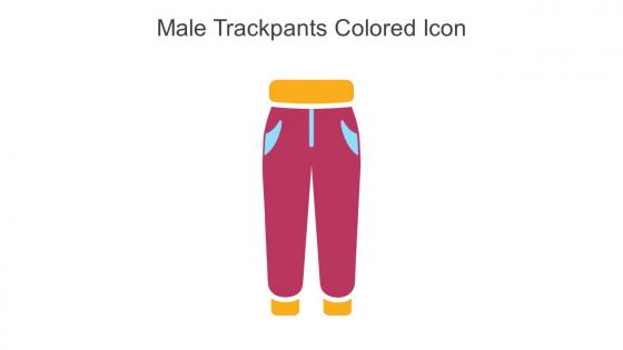 Male Trackpants Colored Icon In Powerpoint Pptx Png And Editable Eps Format