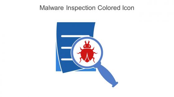 Malware Inspection Colored Icon In Powerpoint Pptx Png And Editable Eps Format
