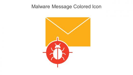 Malware Message Colored Icon In Powerpoint Pptx Png And Editable Eps Format