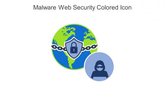 Malware Web Security Colored Icon In Powerpoint Pptx Png And Editable Eps Format