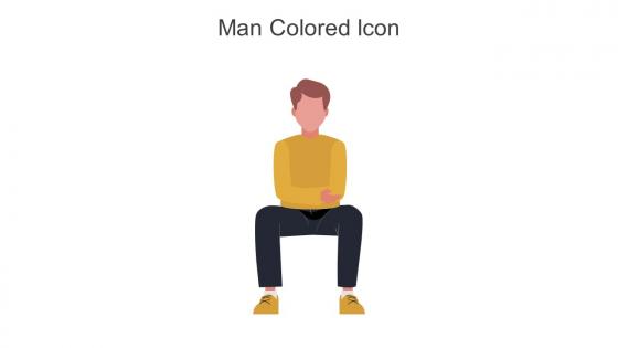 Man Colored Icon In Powerpoint Pptx Png And Editable Eps Format