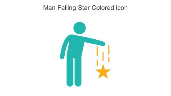 Man Falling Star Colored Icon In Powerpoint Pptx Png And Editable Eps Format