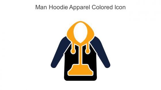 Man Hoodie Apparel Colored Icon In Powerpoint Pptx Png And Editable Eps Format