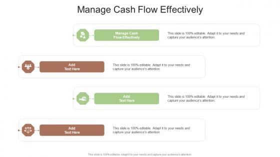 Manage Cash Flow Effectively In Powerpoint And Google Slides Cpb