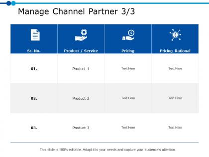 Manage channel partner 3 3 ppt powerpoint presentation gallery slides