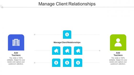 Manage Client Relationships Ppt Powerpoint Presentation Pictures Ideas Cpb
