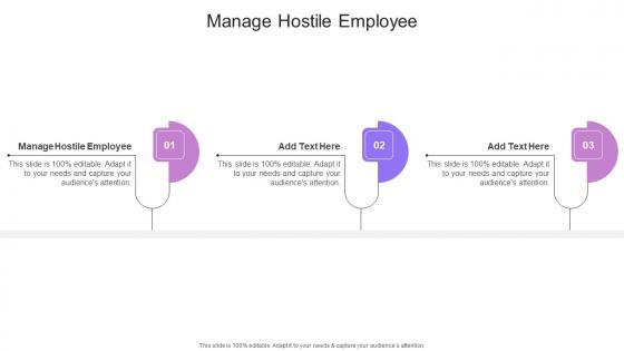 Manage Hostile Employee In Powerpoint And Google Slides Cpb