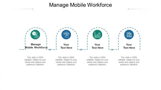 Manage mobile workforce ppt powerpoint presentation professional summary cpb