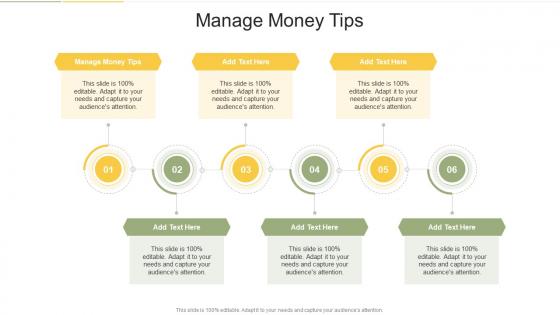Manage Money Tips In Powerpoint And Google Slides Cpb