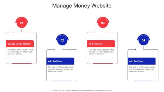 Manage Money Website In Powerpoint And Google Slides Cpb